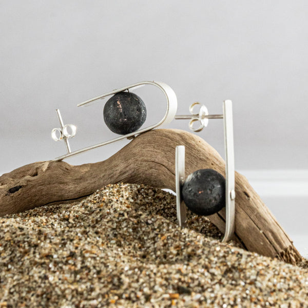 Memento Collection - Revolve earrings, copper