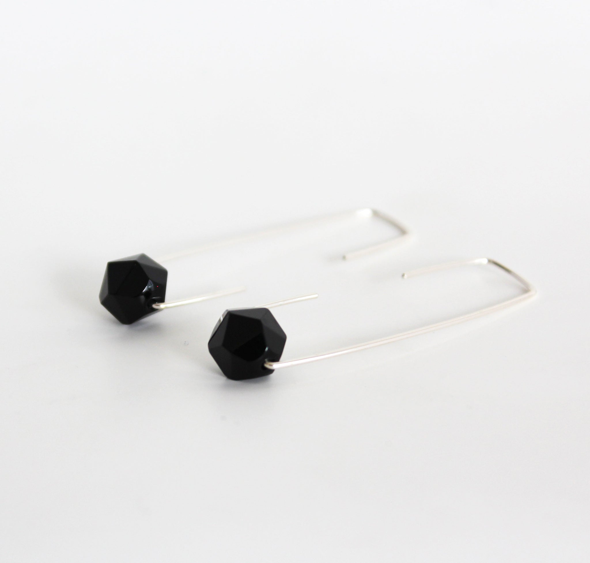 Onyx earrings