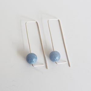 Angelite Abacus earrings