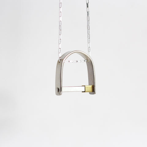 Silver Kinetic Pendant